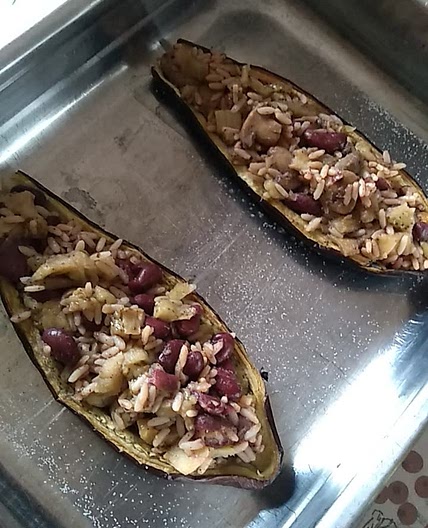 Aubergine farcie