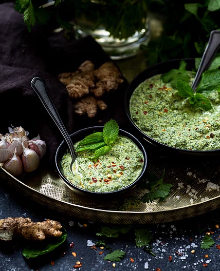 Chutney à la menthe