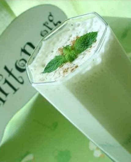 Smoothie à la menthe