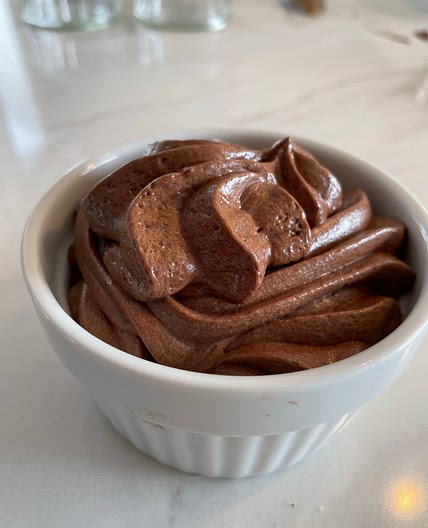 Mousse chocolat mascarpone