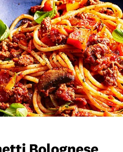 WW Spaghetti Bolognaise 