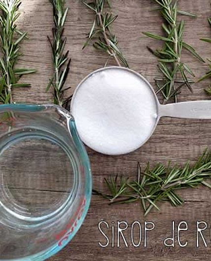 Sirop de romarin
