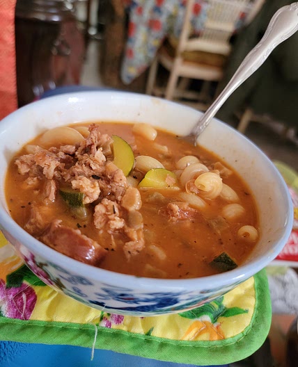 Shortcut Pasta Fagoli Soup