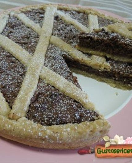 Crostata simil ferrero rocher - Gustose ricette di cucina