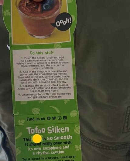 Chocolate mousse 