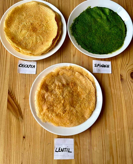 3 grain and gluten free wraps 