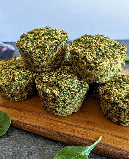 Sneaky Green Muffins