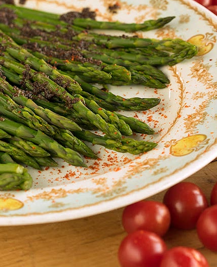 Asperge au sumac et à l’ail