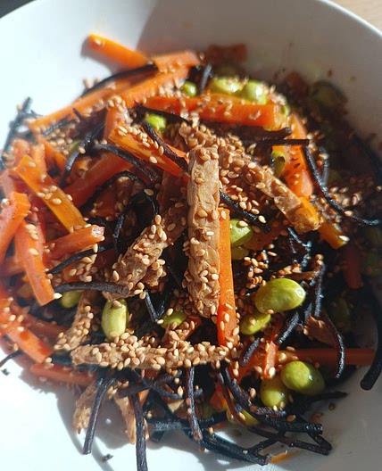 Vegan Hijiki salad!