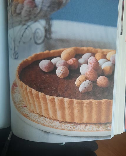 Easter chocate tart