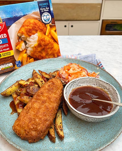 Martyn’s Chinese-Style Fish & Chips with Crunchy Slaw