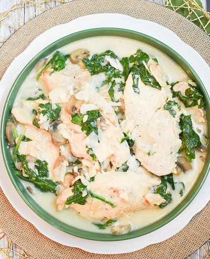 Instant Pot Chicken Florentine