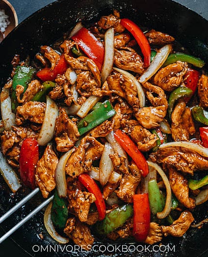 black pepper chicken