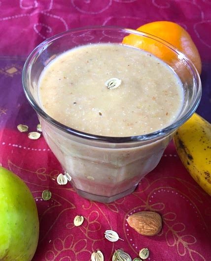 Smoothie au graine de berce