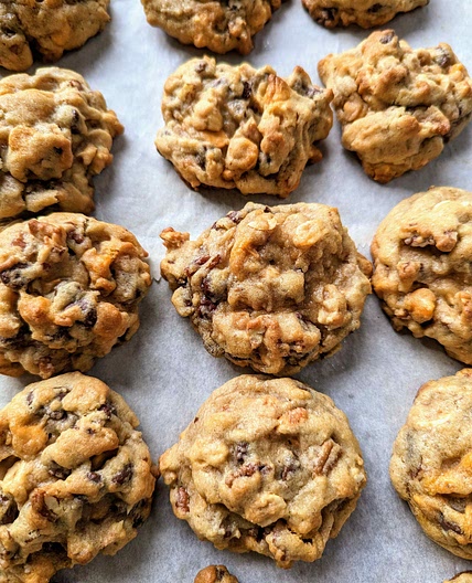 Fluffy Nutty Chocolate Scotcher Cookies