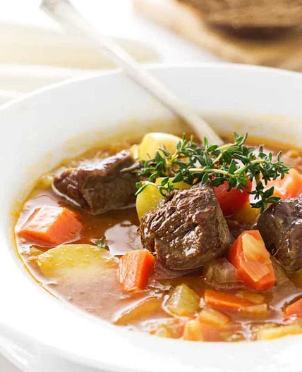 Vegetable and Lamb Soup