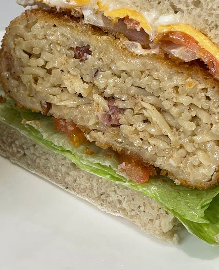 Carbonara Burger