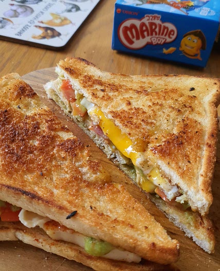 Emily's eggcelent sandwich