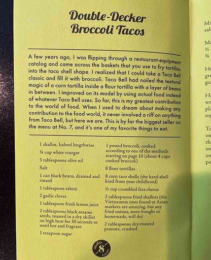 Broccoli Tacos