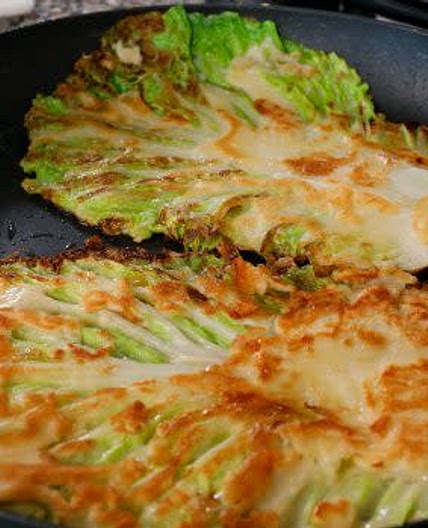Low FODMAP Cabbage Pancake (Baechujeon)