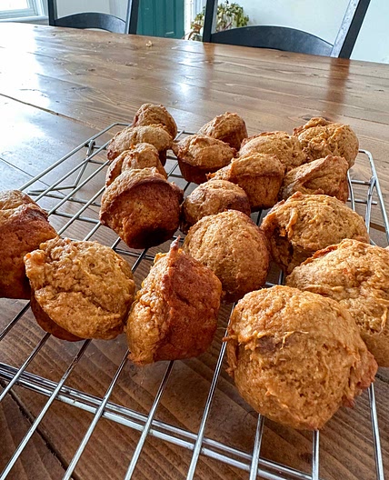 Sweet potato spice muffins