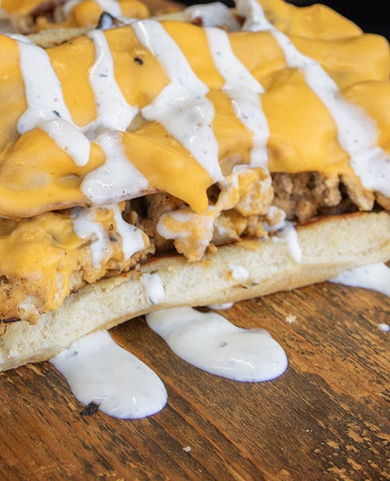 Chicken Bacon Ranch Cheesesteak