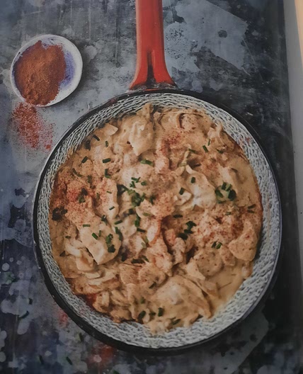 Creamy garlic chicken
