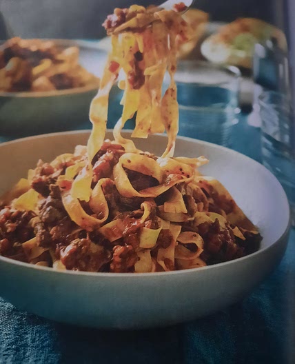 Beef ragu fettuccine