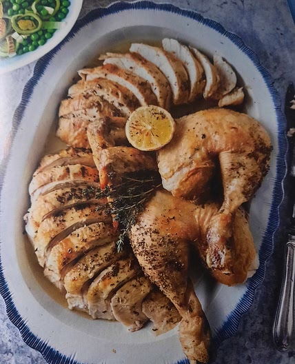 Lemon and thyme roast chicken