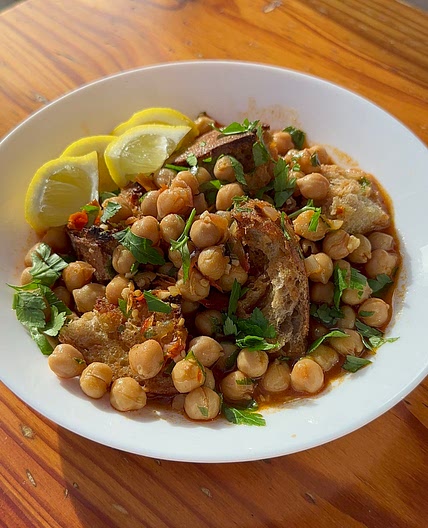 Lablabi - Spicy Chickpea Stew