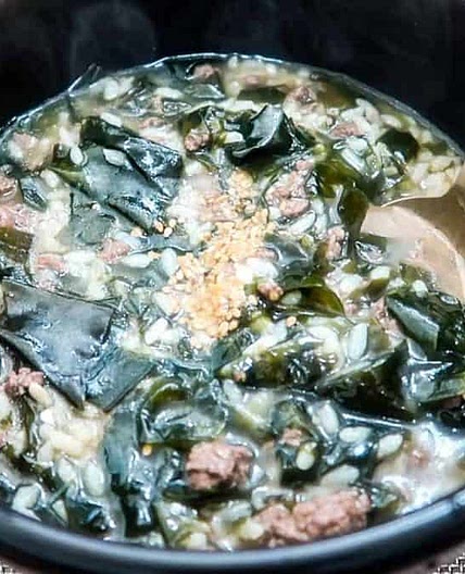 Low FODMAP Miyeok & Beef Porridge