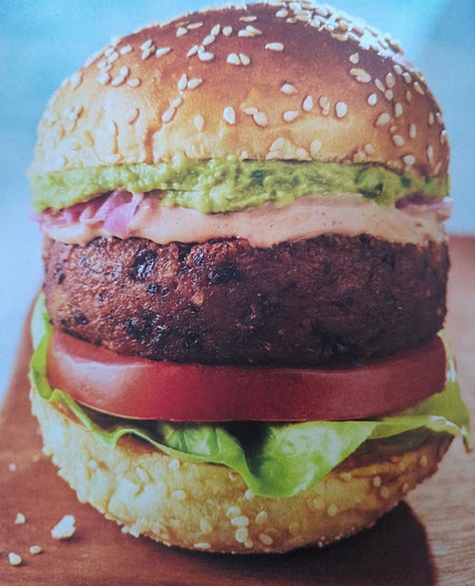 Sweet Potato Black Bean Burgers with Chipotle Mayo