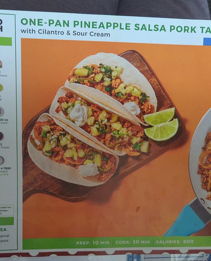 Pineapple Salsa Pork Tacos