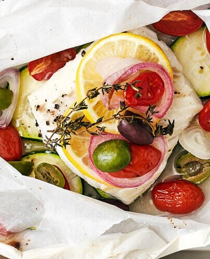 Mediterranean Cod en Papillote