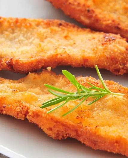 MIlanesa Empanizada en Freidora de Arie