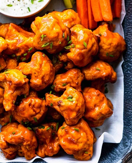 Buffalo Cauliflower Bites