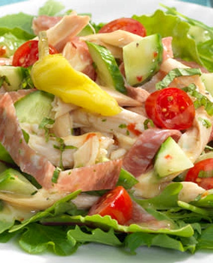 Keto Italian Meat Salad