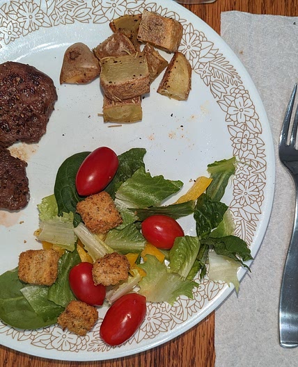 Elk steaks