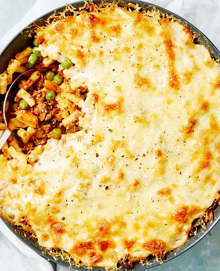 Cheesy Beef Pastitsio