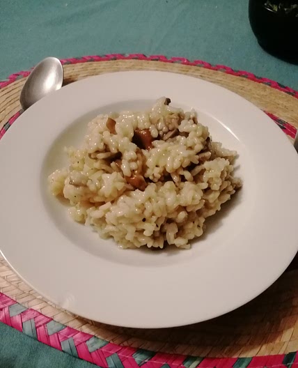 Risotto aux champignons