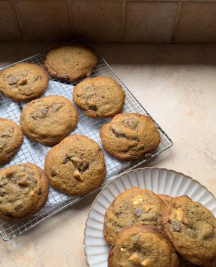 Cookies aux trois chocolats 🍪