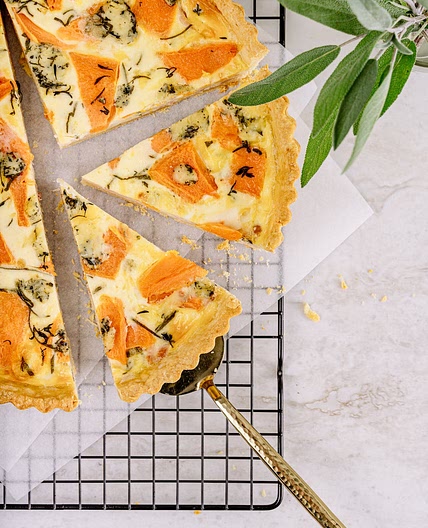 Salmon Quiche Mary Berry