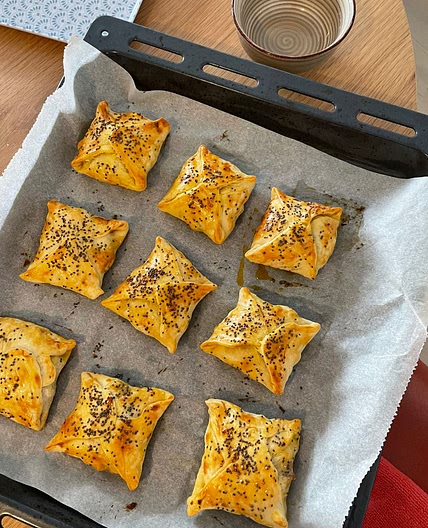 Petites galettes farcies