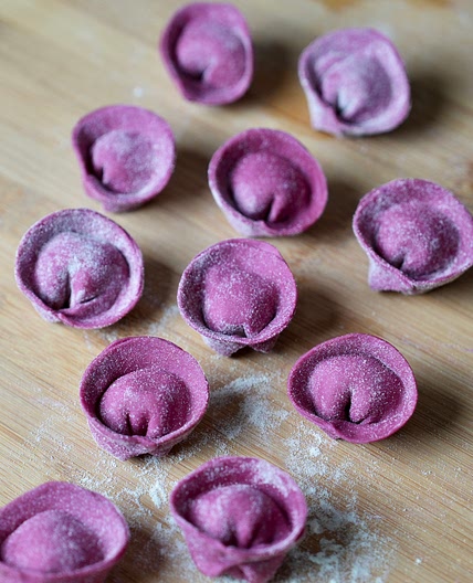 ITALIANO - Pasta viola alle barbabietole