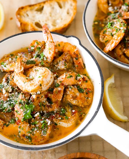 Shrimp scampi