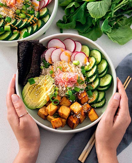 TOFU SUSHI BOWL