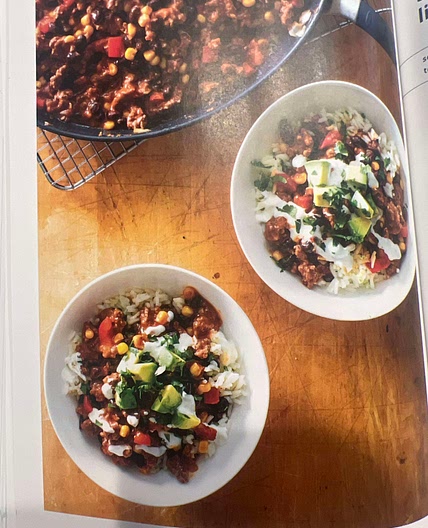 chipotle chili with lime-cilantro crema
