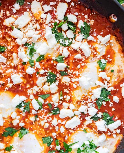 Shakshuka with Feta