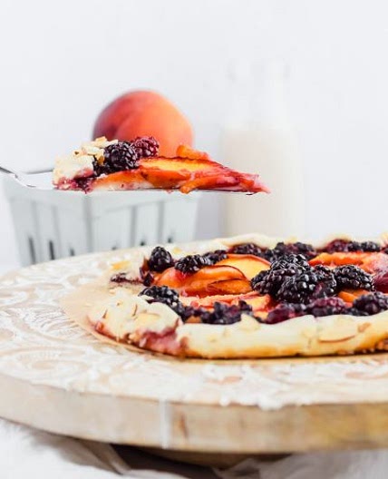 Peach Berry Galette
