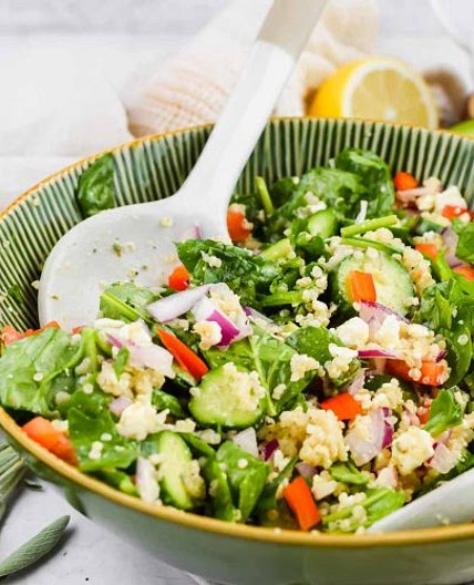 Spinach Quinoa Salad